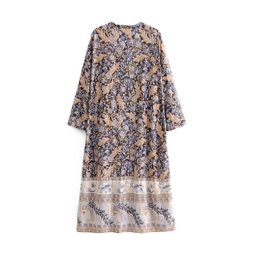 Oasis Kimono Robe Duster Jacket - Picture 6 of 7